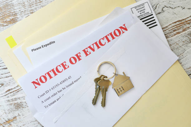 Fingerscan Digital Eviction Document: Mail and house key