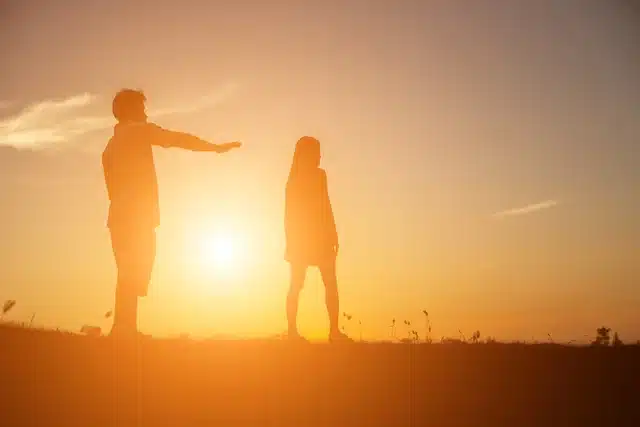 Couple finalizing a California Superior Court divorce decree that often needs apostille for foreign use
